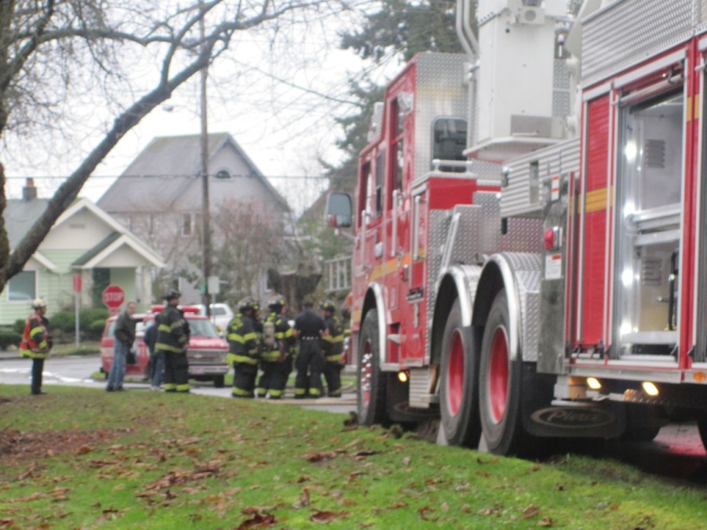 House fire on East Ravenna Blvd, no injuries